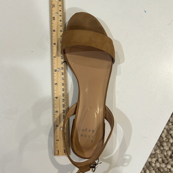 A New Day Women's Beige Strap Sandals - Picture 6 of 9